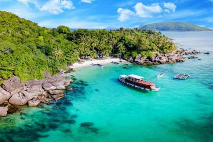 Du lịch Phú Quốc : Tour 3 Đảo Bằng Cano – Hòn Gầm Ghì – Hòn Xưởng ( Móng Tay ) - Hòn Mây Rút